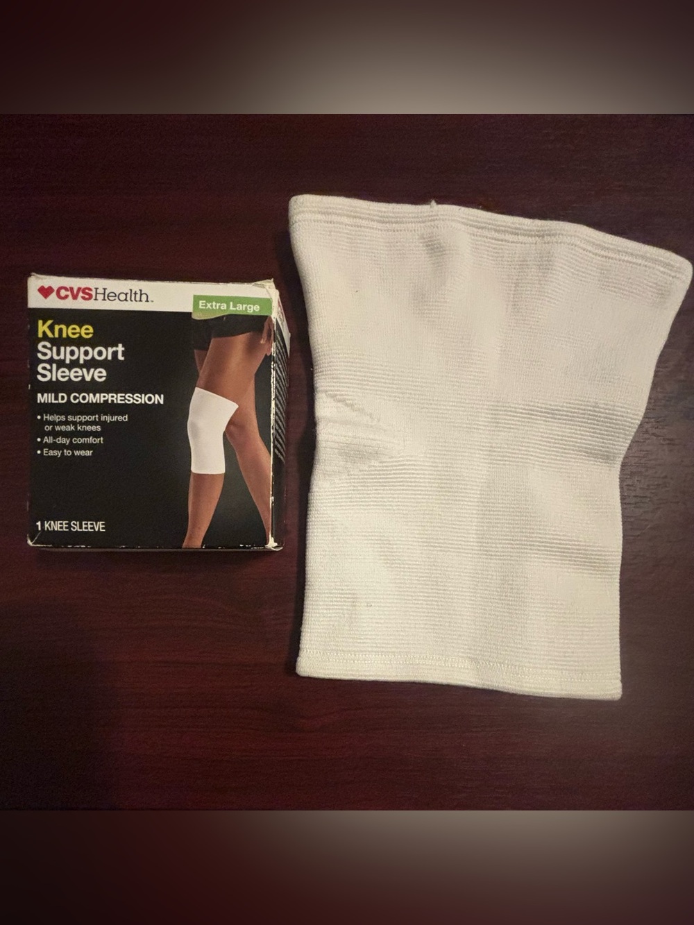CVS Health Mild Compression Knee Support Sleeve - Women's Extra Large